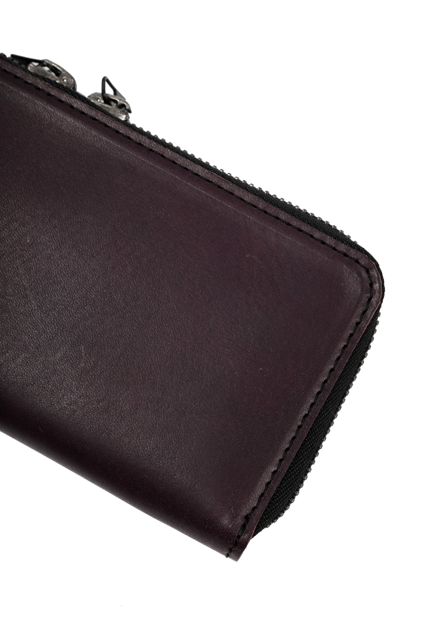 画像をギャラリービューアに読み込む, Portaille ROUND ZIP LONG WALLET / ELBAMATTE (PURPLE)