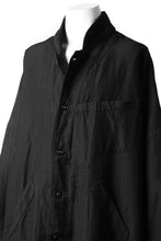 画像をギャラリービューアに読み込む, KLASICA CT30-REX BIG RECTANGLE COAT / SERGE WOOL&RAMIE (IRON)