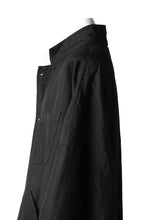 画像をギャラリービューアに読み込む, KLASICA CT30-REX BIG RECTANGLE COAT / SERGE WOOL&RAMIE (IRON)
