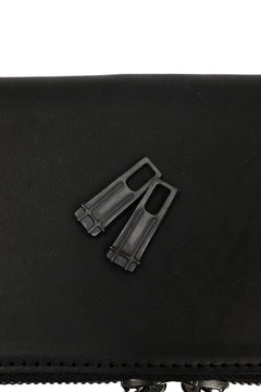 画像をギャラリービューアに読み込む, Portaille ROUND ZIP LONG WALLET / GUIDI FIORE (BLACK)