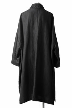画像をギャラリービューアに読み込む, KLASICA CT30-REX BIG RECTANGLE COAT / SERGE WOOL&RAMIE (IRON)