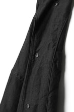 画像をギャラリービューアに読み込む, KLASICA CT30-REX BIG RECTANGLE COAT / SERGE WOOL&RAMIE (IRON)