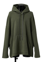 画像をギャラリービューアに読み込む, A.F ARTEFACT DOLMAN HOODIE PULLOVER / COPE KNIT JERSEY (KHAKI)