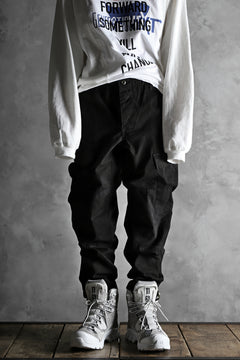 画像をギャラリービューアに読み込む, CHANGES VINTAGE REMAKE MILITARY CARGO TAPERED PANTS / WOODLAND CAMO (CHARCOAL DYED #B)