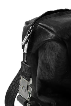 画像をギャラリービューアに読み込む, ierib exclusive 2way Doctors Bag with Strap Belt / FVT Oiled Horse (BLACK)