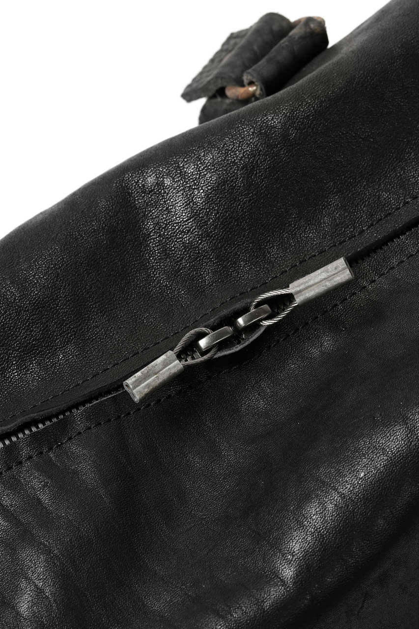 画像をギャラリービューアに読み込む, ierib exclusive 2way Doctors Bag with Strap Belt / FVT Oiled Horse (BLACK)