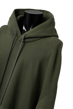 画像をギャラリービューアに読み込む, A.F ARTEFACT DOLMAN HOODIE PULLOVER / COPE KNIT JERSEY (KHAKI)
