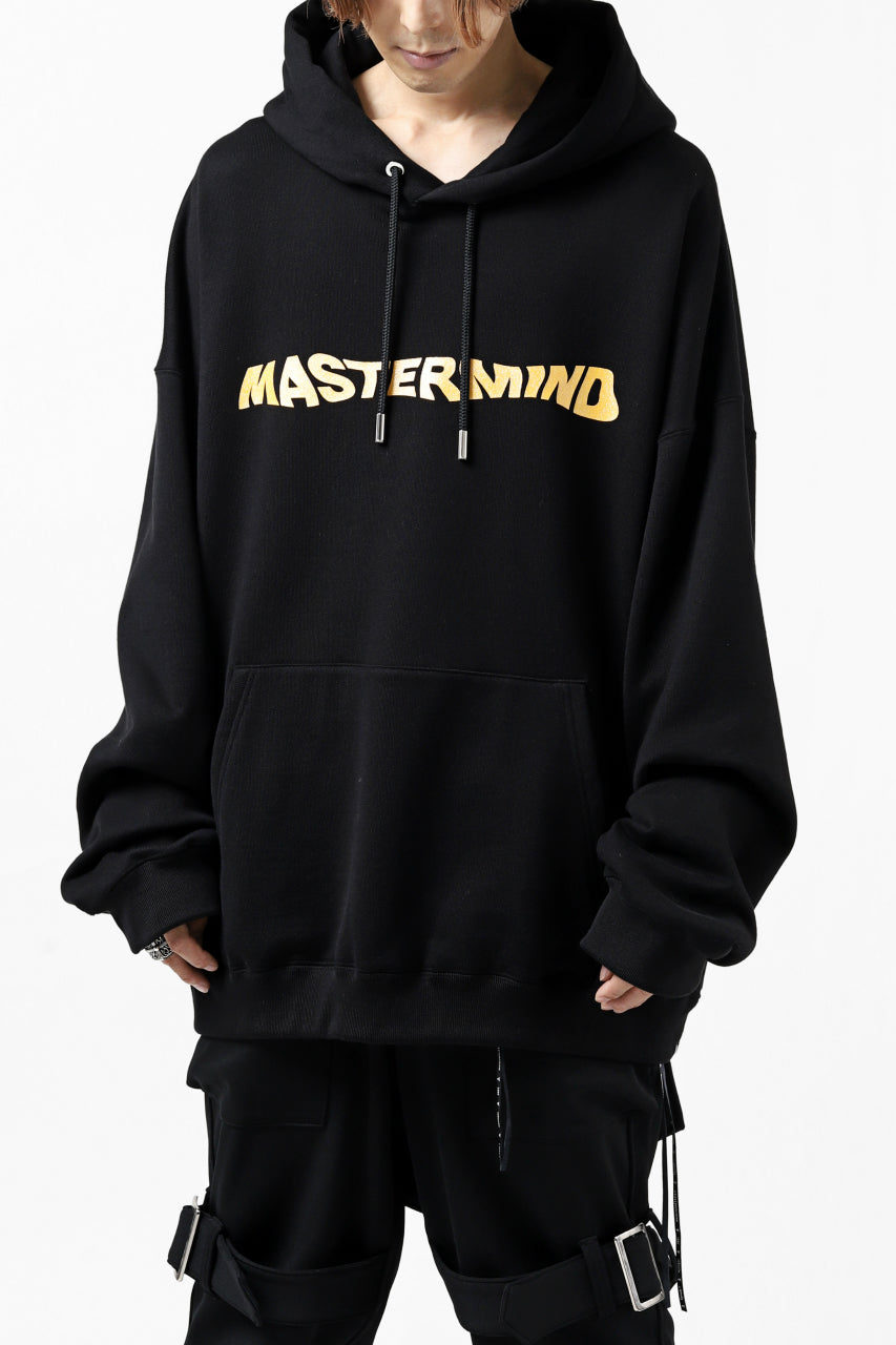 Load image into Gallery viewer, mastermind JAPAN SWEAT HOODIE / GLITTER LOGO & SKULL (BLACK)