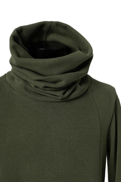 画像をギャラリービューアに読み込む, A.F ARTEFACT TURTLE NECK PULLOVER / COPE KNIT JERSEY (KHAKI)