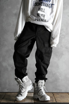 画像をギャラリービューアに読み込む, CHANGES VINTAGE REMAKE MILITARY CARGO TAPERED PANTS / WOODLAND CAMO (CHARCOAL DYED #A)