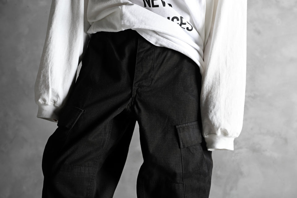 画像をギャラリービューアに読み込む, CHANGES VINTAGE REMAKE MILITARY CARGO TAPERED PANTS / WOODLAND CAMO (CHARCOAL DYED #B)