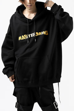 Load image into Gallery viewer, mastermind JAPAN SWEAT HOODIE / GLITTER LOGO & SKULL (BLACK)