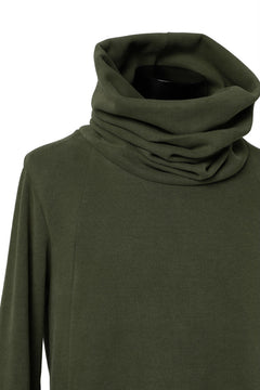 画像をギャラリービューアに読み込む, A.F ARTEFACT TURTLE NECK PULLOVER / COPE KNIT JERSEY (KHAKI)