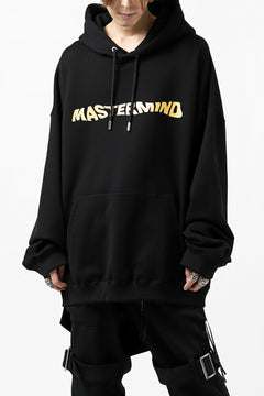 Load image into Gallery viewer, mastermind JAPAN SWEAT HOODIE / GLITTER LOGO & SKULL (BLACK)