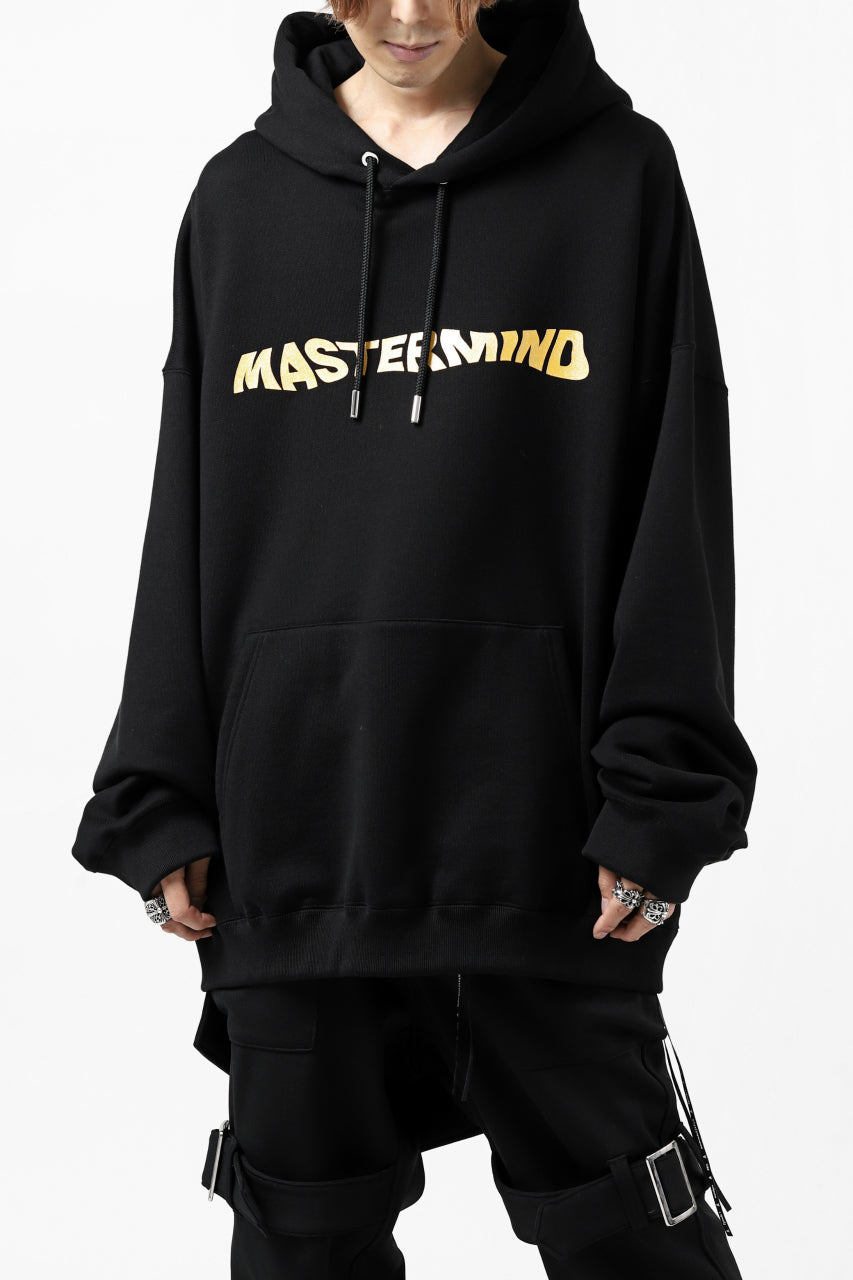 Load image into Gallery viewer, mastermind JAPAN SWEAT HOODIE / GLITTER LOGO & SKULL (BLACK)
