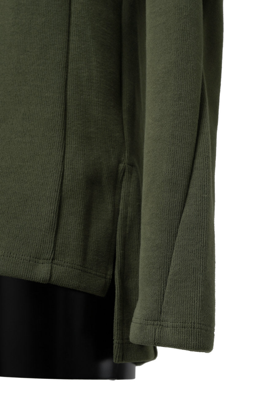 画像をギャラリービューアに読み込む, A.F ARTEFACT TURTLE NECK PULLOVER / COPE KNIT JERSEY (KHAKI)