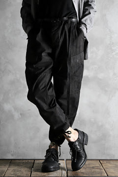画像をギャラリービューアに読み込む, CHANGES VINTAGE REMAKE MILITARY CARGO TAPERED PANTS / WOODLAND CAMO (CHARCOAL DYED #A)