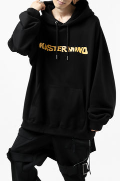 Load image into Gallery viewer, mastermind JAPAN SWEAT HOODIE / GLITTER LOGO & SKULL (BLACK)