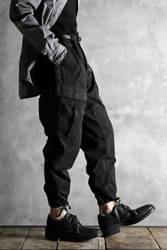 画像をギャラリービューアに読み込む, CHANGES VINTAGE REMAKE MILITARY CARGO TAPERED PANTS / WOODLAND CAMO (CHARCOAL DYED #B)
