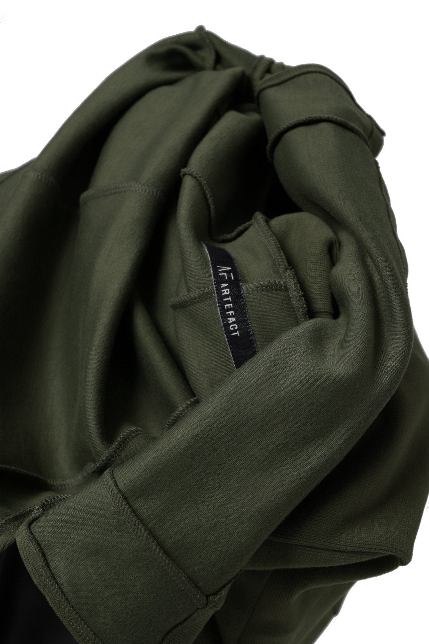 画像をギャラリービューアに読み込む, A.F ARTEFACT TURTLE NECK PULLOVER / COPE KNIT JERSEY (KHAKI)