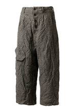 画像をギャラリービューアに読み込む, YUTA MATSUOKA buggy trousers / primitive wool (brown)