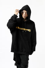 Load image into Gallery viewer, mastermind JAPAN SWEAT HOODIE / GLITTER LOGO & SKULL (BLACK)