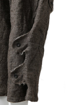画像をギャラリービューアに読み込む, YUTA MATSUOKA buggy trousers / primitive wool (brown)