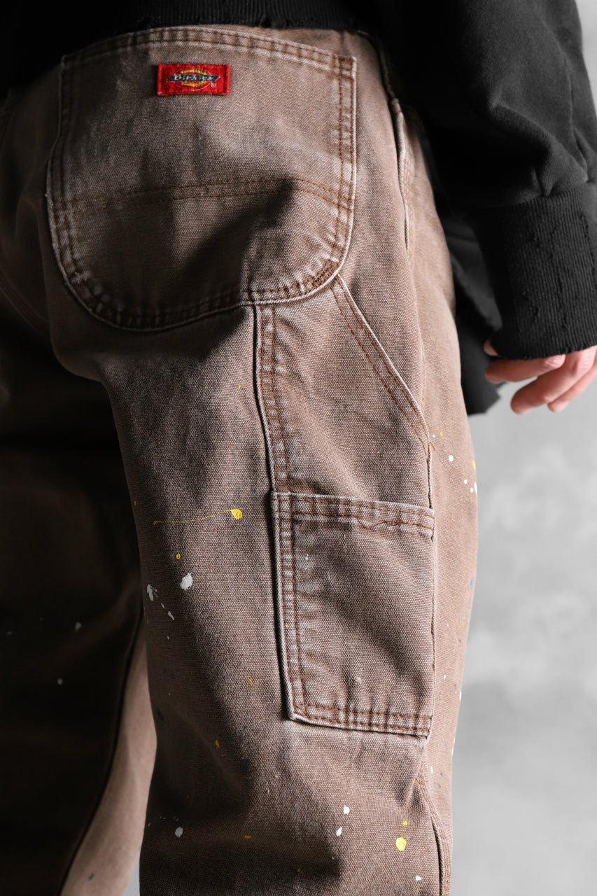 画像をギャラリービューアに読み込む, CHANGES VINTAGE REMAKE DUCK PAINTER PANTS (BROWN)