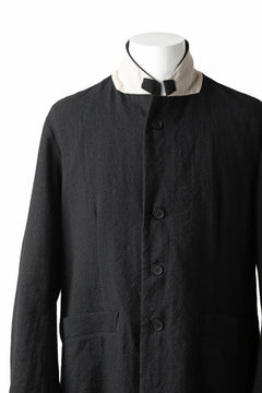 画像をギャラリービューアに読み込む, KLASICA BASTILLE PILGRIM BLAZER / OFF TWEED WOOL (BLACK)