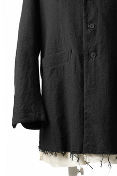 画像をギャラリービューアに読み込む, KLASICA BASTILLE PILGRIM BLAZER / OFF TWEED WOOL (BLACK)