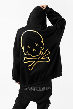 Load image into Gallery viewer, mastermind JAPAN SWEAT HOODIE / GLITTER LOGO & SKULL (BLACK)