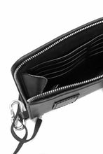 画像をギャラリービューアに読み込む, BORIS BIDJAN SABERI WALLETBAG / VEG TAN HORSE SKIN "WALLETBAG-F251" (BLACK)