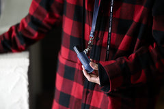 Load image into Gallery viewer, ISAMU KATAYAMA BACKLASH ATOMIZER NECK HOLDER / Italy Shoulder (BLUE)