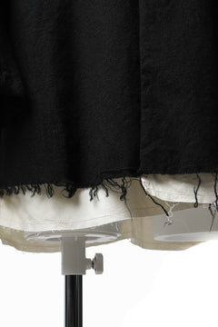 画像をギャラリービューアに読み込む, KLASICA BASTILLE PILGRIM BLAZER / OFF TWEED WOOL (BLACK)