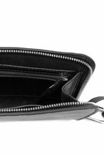 画像をギャラリービューアに読み込む, BORIS BIDJAN SABERI WALLETBAG / VEG TAN HORSE SKIN "WALLETBAG-F251" (BLACK)