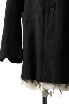 画像をギャラリービューアに読み込む, KLASICA BASTILLE PILGRIM BLAZER / OFF TWEED WOOL (BLACK)