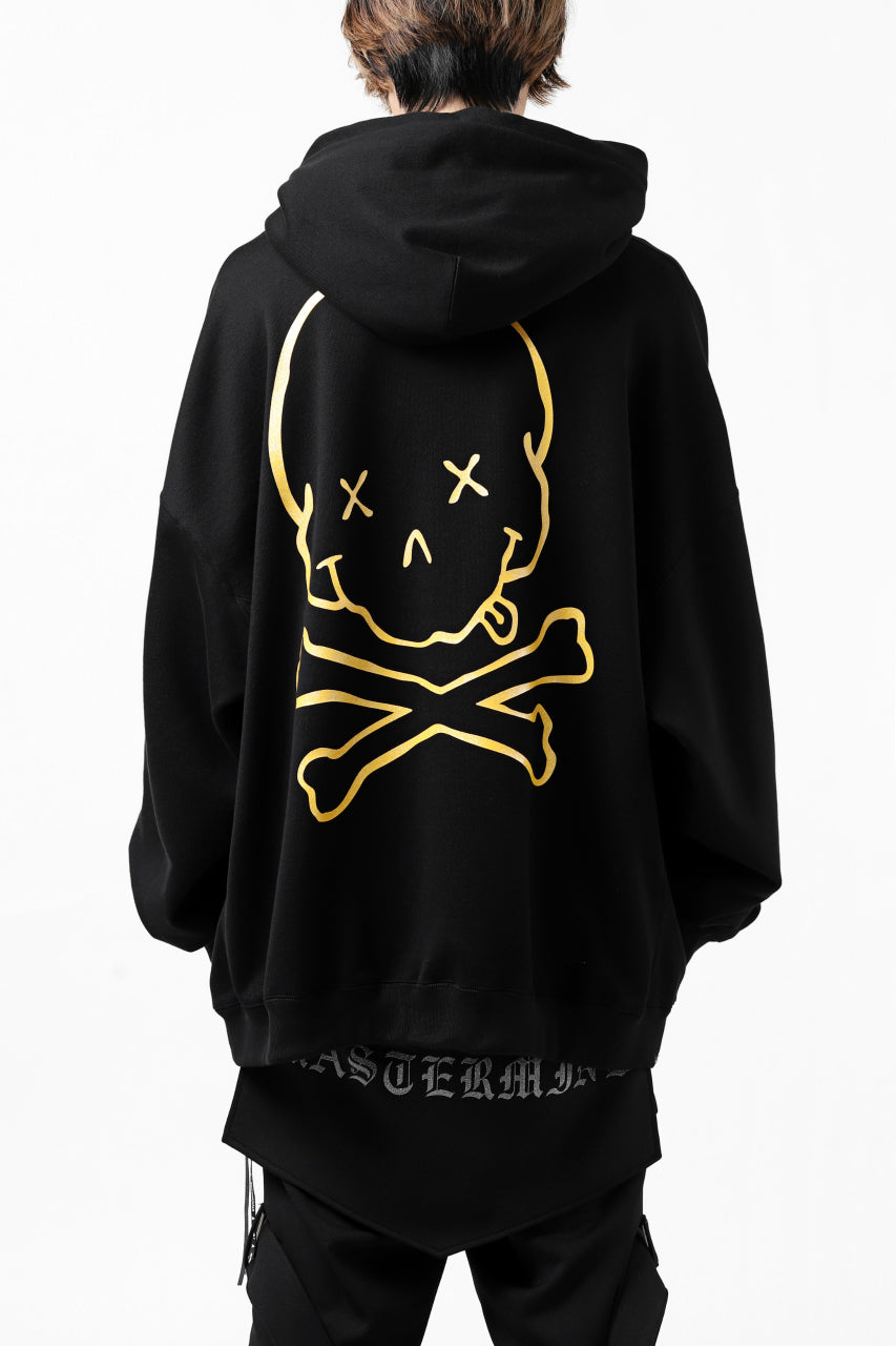 Load image into Gallery viewer, mastermind JAPAN SWEAT HOODIE / GLITTER LOGO & SKULL (BLACK)