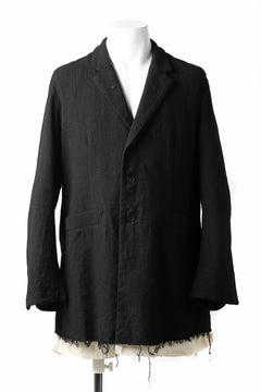 画像をギャラリービューアに読み込む, KLASICA BASTILLE PILGRIM BLAZER / OFF TWEED WOOL (BLACK)