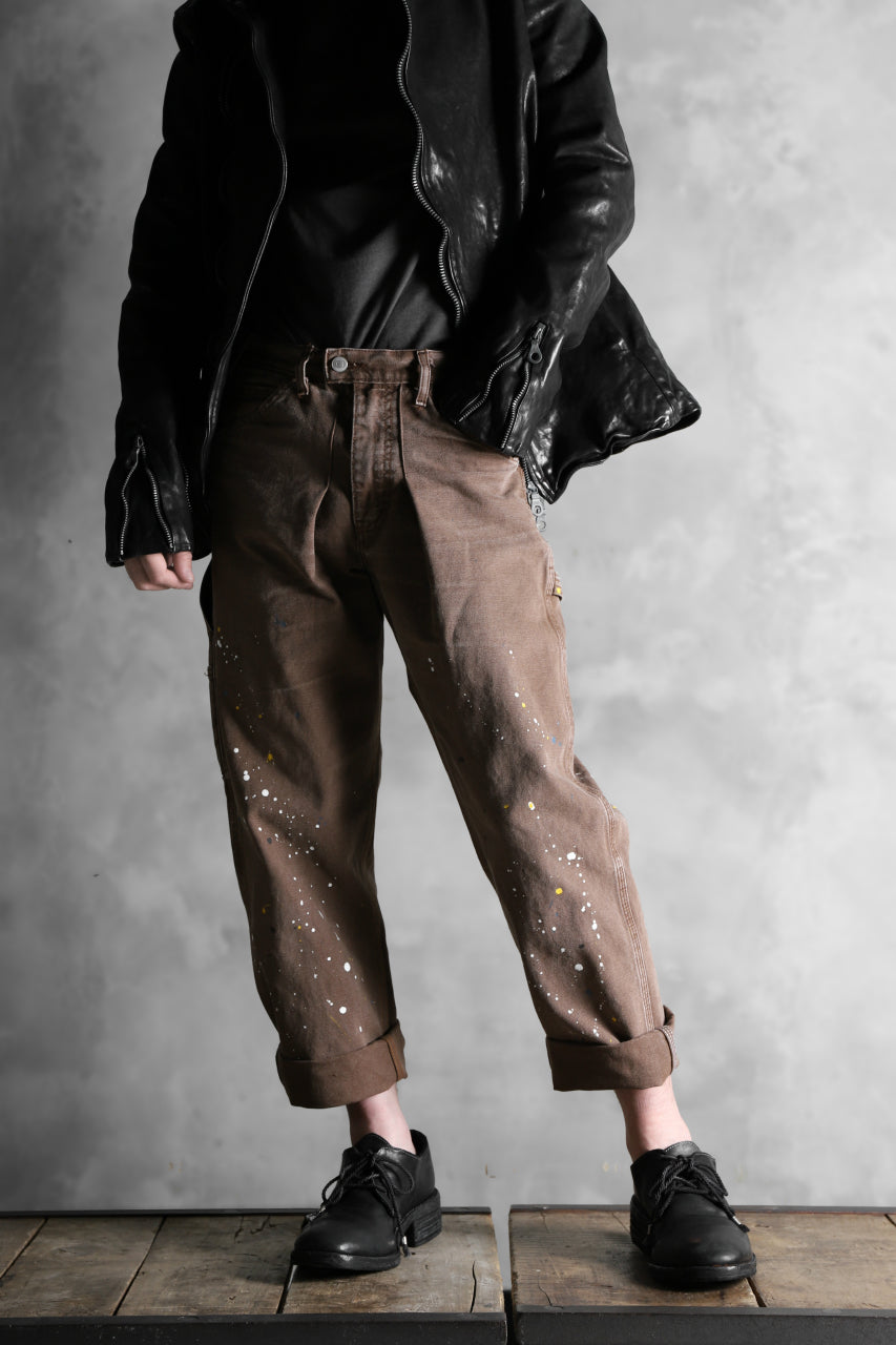 画像をギャラリービューアに読み込む, CHANGES VINTAGE REMAKE DUCK PAINTER PANTS (BROWN)