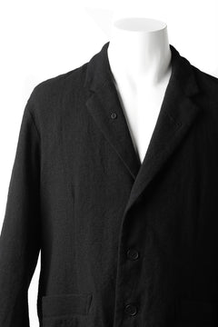 画像をギャラリービューアに読み込む, KLASICA BASTILLE PILGRIM BLAZER / OFF TWEED WOOL (BLACK)