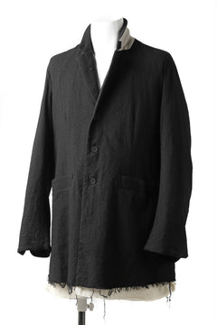 画像をギャラリービューアに読み込む, KLASICA BASTILLE PILGRIM BLAZER / OFF TWEED WOOL (BLACK)