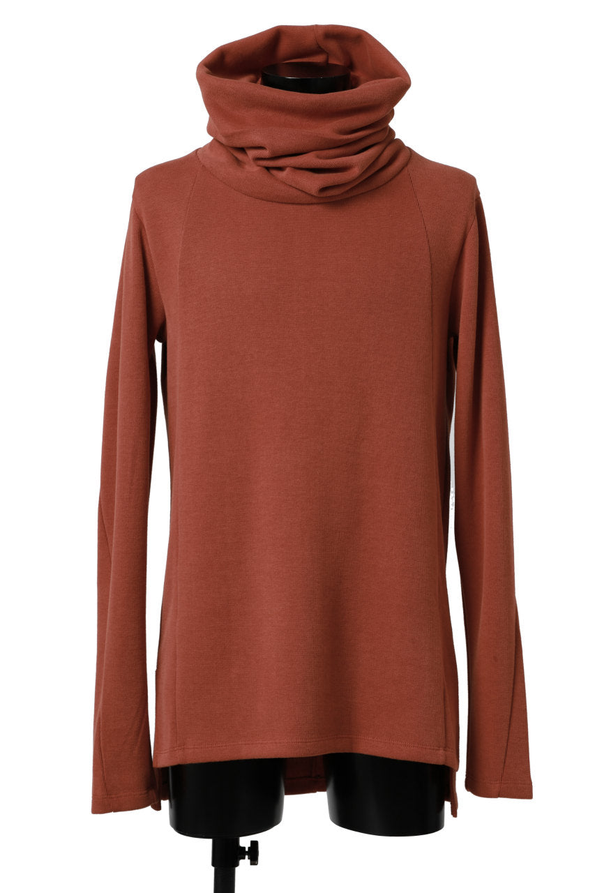 画像をギャラリービューアに読み込む, A.F ARTEFACT TURTLE NECK PULLOVER / COPE KNIT JERSEY (ORANGE)