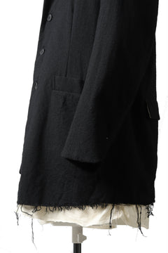 画像をギャラリービューアに読み込む, KLASICA BASTILLE PILGRIM BLAZER / OFF TWEED WOOL (BLACK)