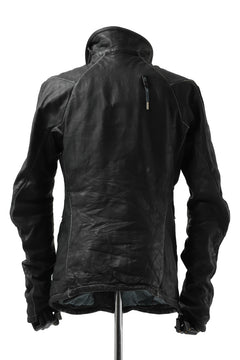 画像をギャラリービューアに読み込む, BORIS BIDJAN SABERI HORSE LEATHER PRIMALOFT® PADDED JACKET / OBJECT DYED & BODY MOLDED "J2.1-FMM20020" (BLACK)