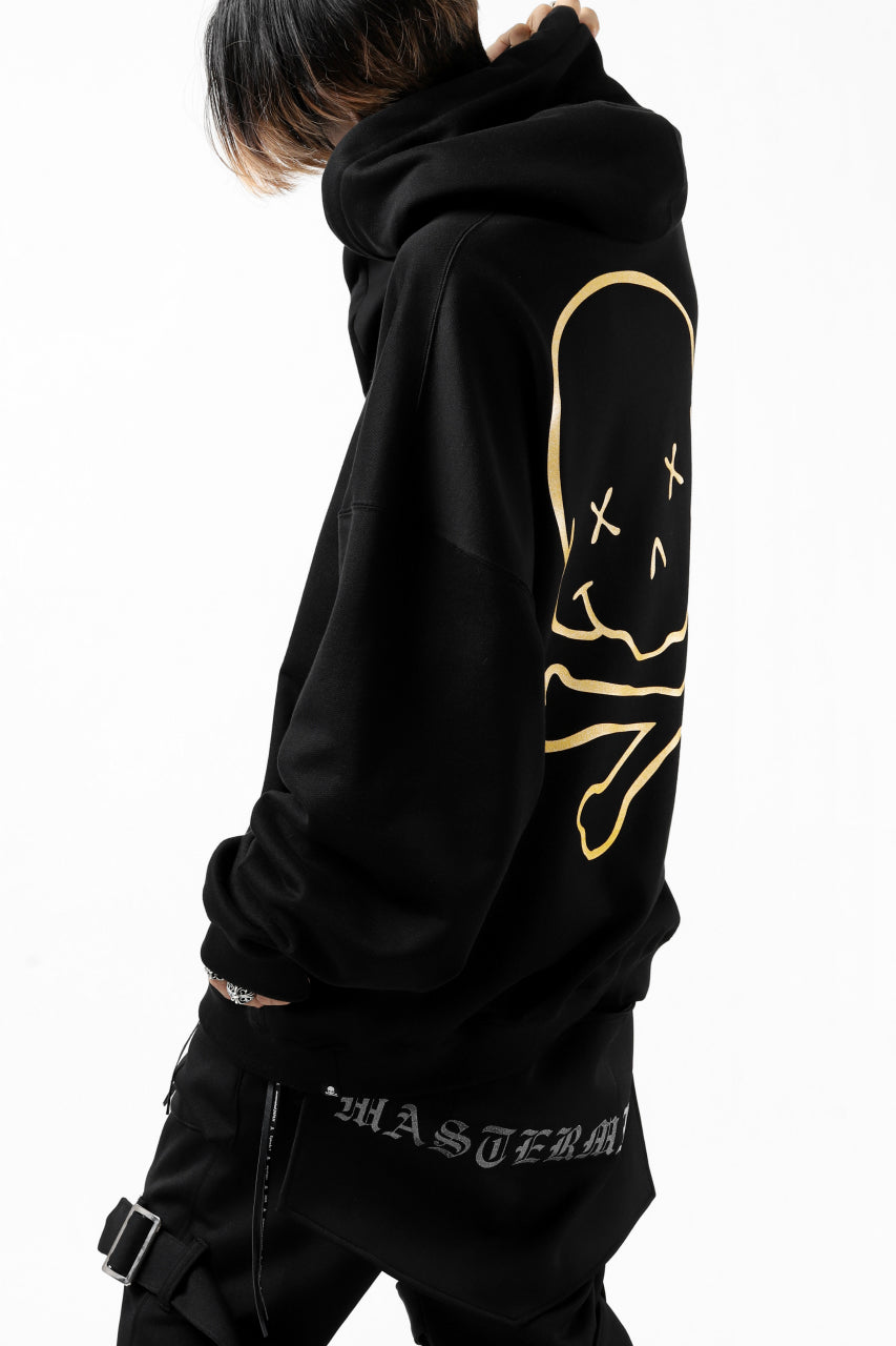 Load image into Gallery viewer, mastermind JAPAN SWEAT HOODIE / GLITTER LOGO & SKULL (BLACK)