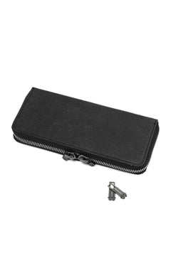 画像をギャラリービューアに読み込む, Portaille ROUND ZIP LONG WALLET / PUEBLO (BLACK)