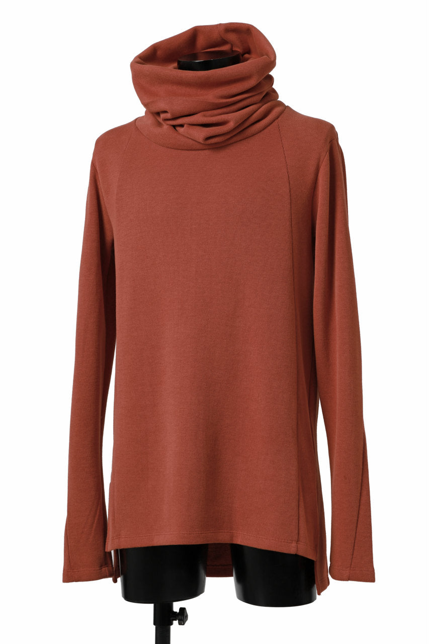 画像をギャラリービューアに読み込む, A.F ARTEFACT TURTLE NECK PULLOVER / COPE KNIT JERSEY (ORANGE)