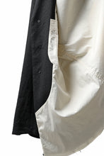 画像をギャラリービューアに読み込む, KLASICA BASTILLE PILGRIM BLAZER / OFF TWEED WOOL (BLACK)