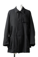 画像をギャラリービューアに読み込む, KLASICA KISTE-TWEED SHORT COAT / OFF TWEED WOOL (BLACK)