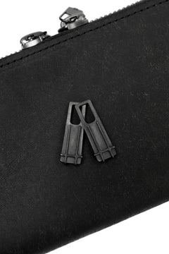 画像をギャラリービューアに読み込む, Portaille ROUND ZIP LONG WALLET / PUEBLO (BLACK)